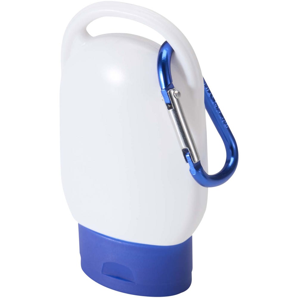 Rosie SPF 30 zonnebrandcrème met karabijnhaak - Blauw