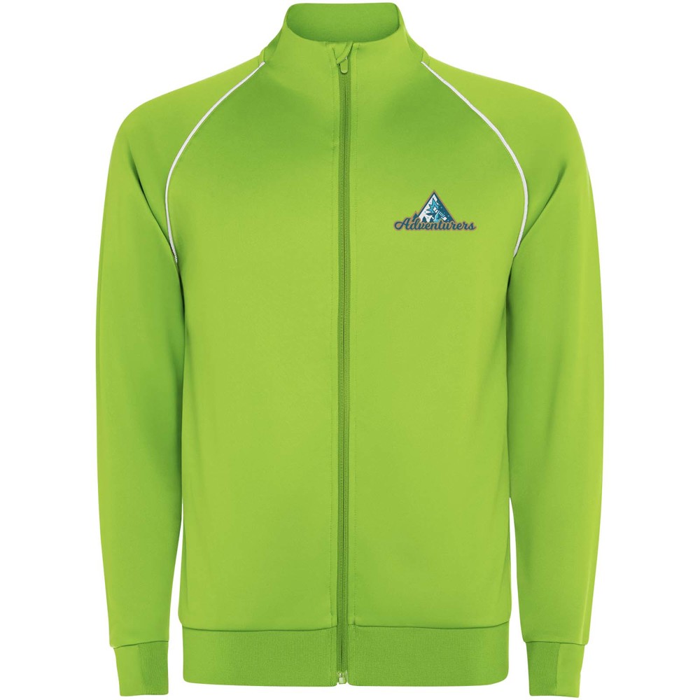 Valier herensweatshirt met doorlopende rits
