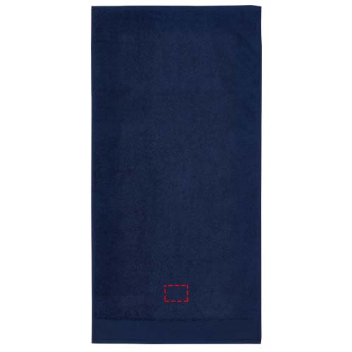 Nora handdoek 50 x 100 cm van 550 g/m² katoen