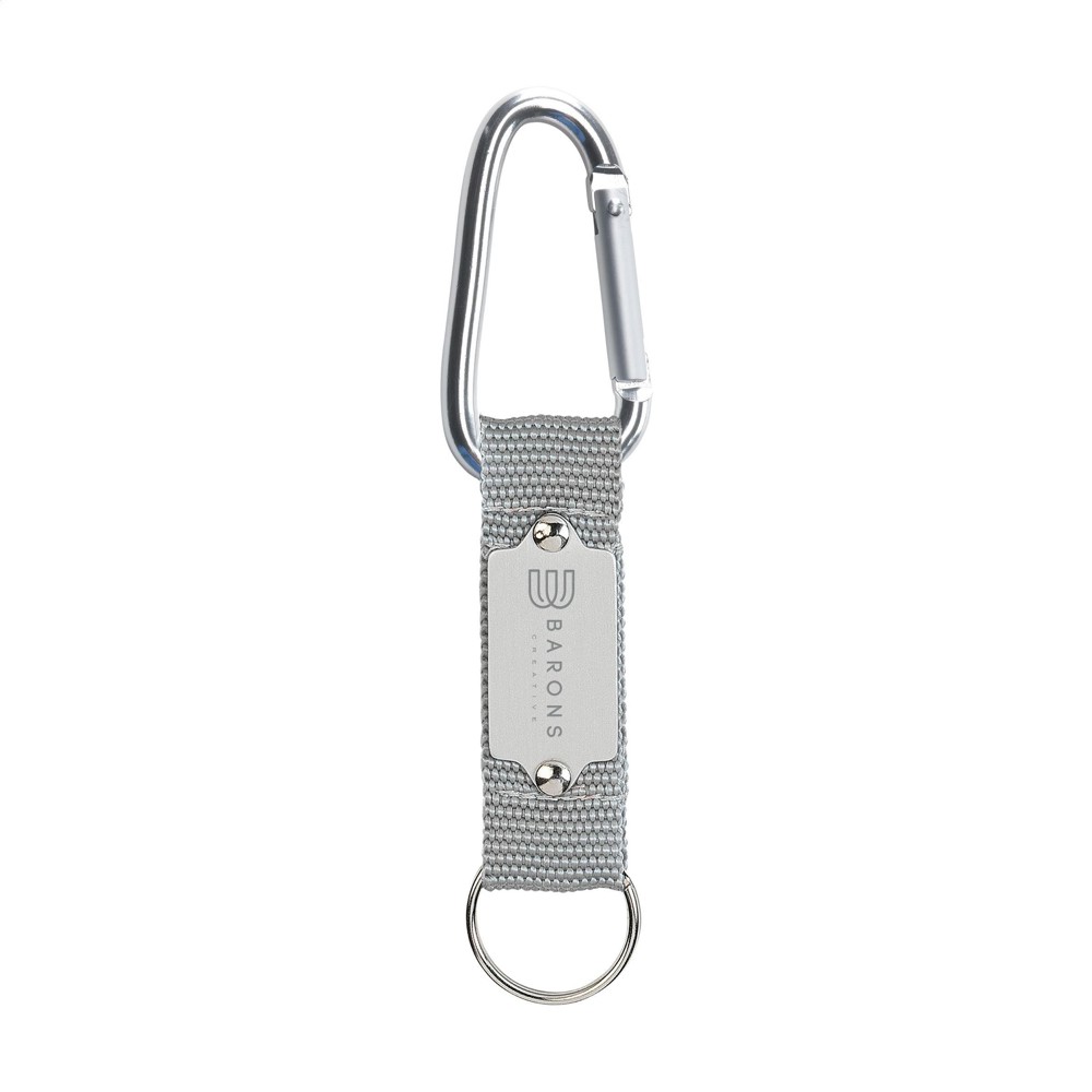 KeyTex karabijnhaak - grijs (± PMS Cool Gray 5)