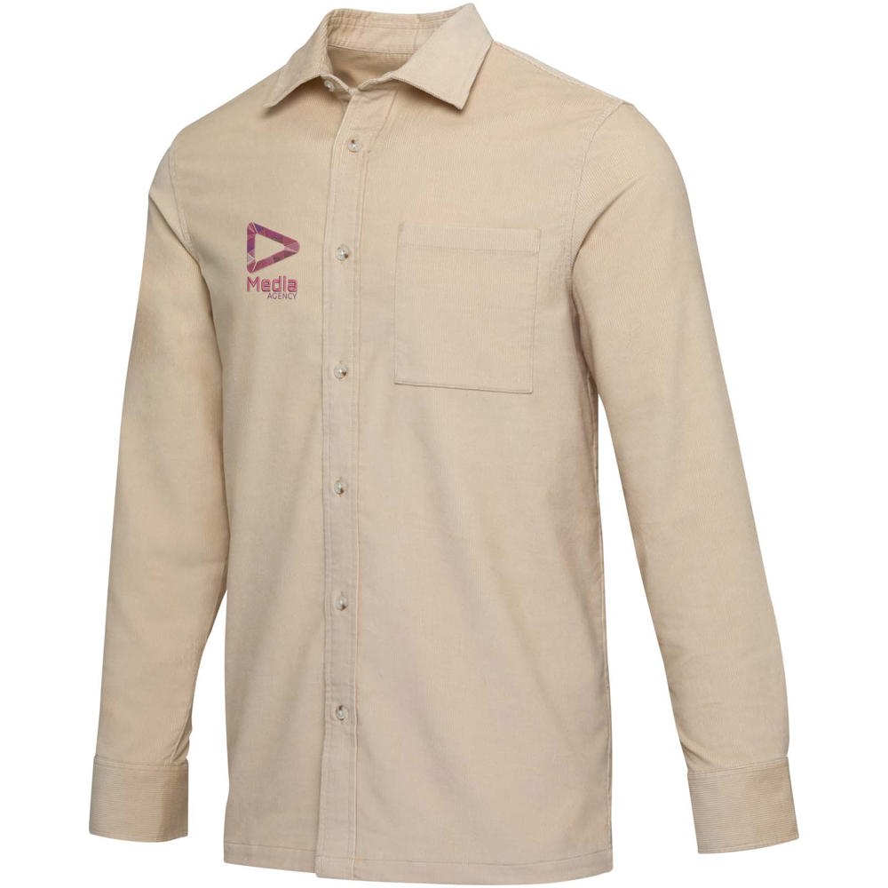 Alum 252 g/m² corduroy unisex overhemd