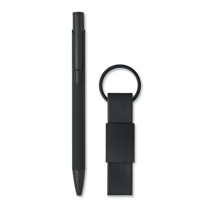 ESCRI SET - Balpen en sleutelhangerset PU