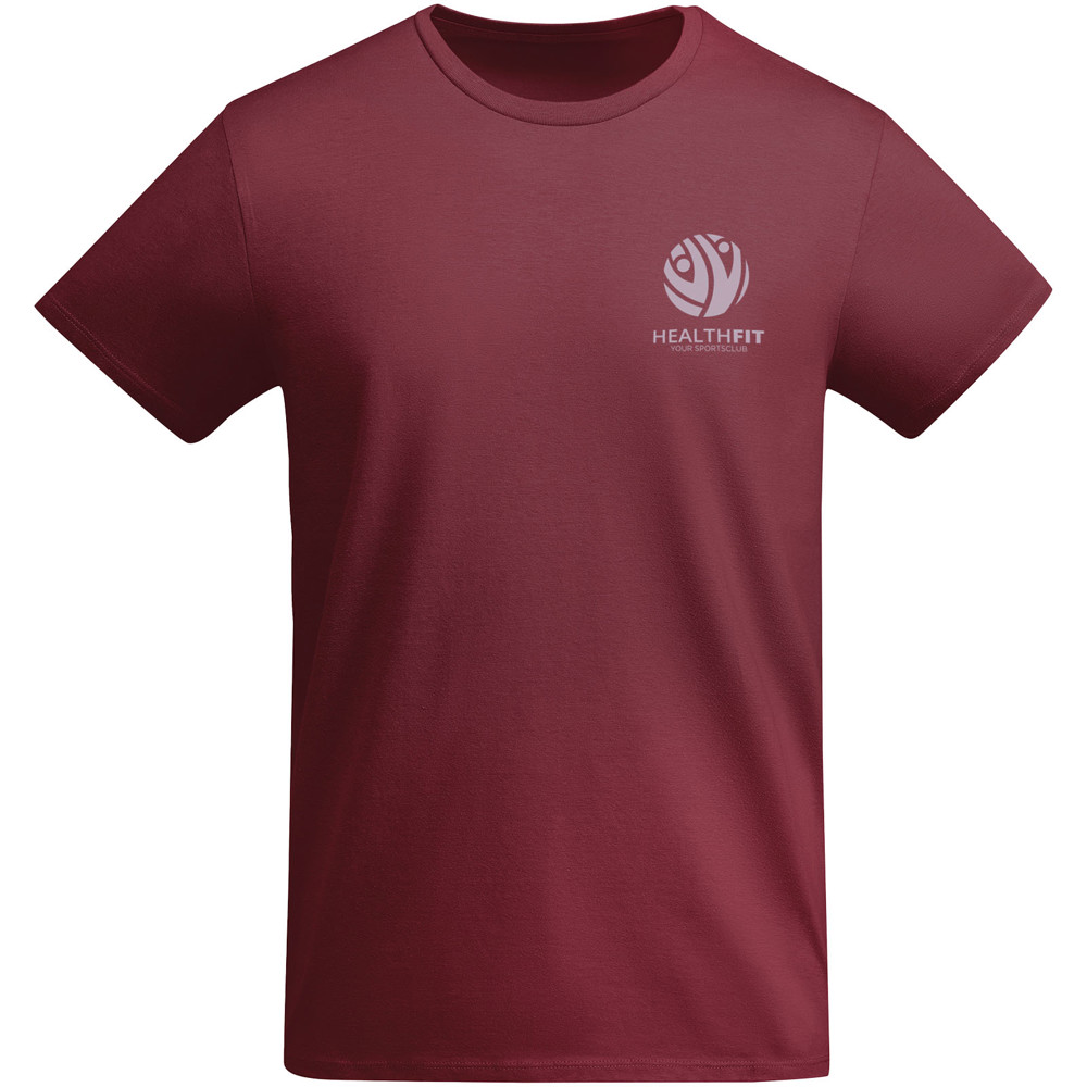 Breda 175 g/m² biologisch katoenen herenshirt met korte mouwen