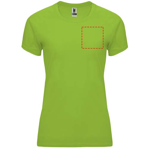 Bahrain 135 g/m² sportshirt met korte mouwen voor dames