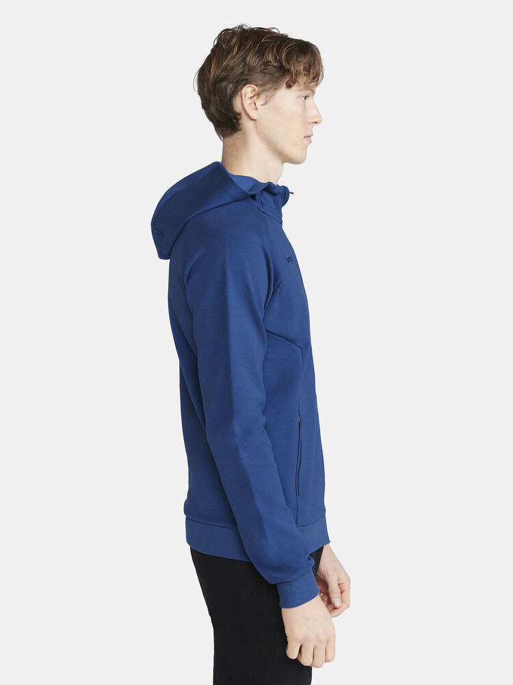 Craft - CORE Soul Full Zip Hood M Club Cobolt 4XL