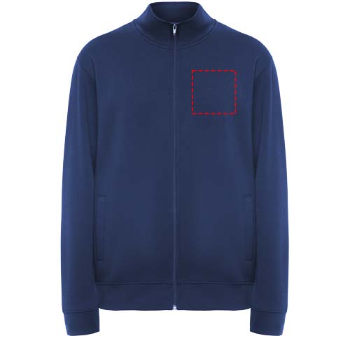 Ulan 280 g/m² unisex sweater met volledige rits