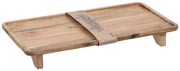 ALPINA Serving Tray 42x22cm- Bruin