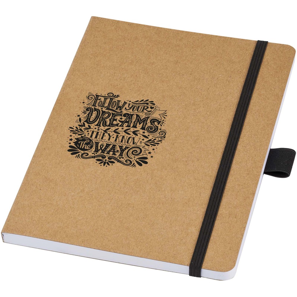 Berk notitieboek van gerecycled papier