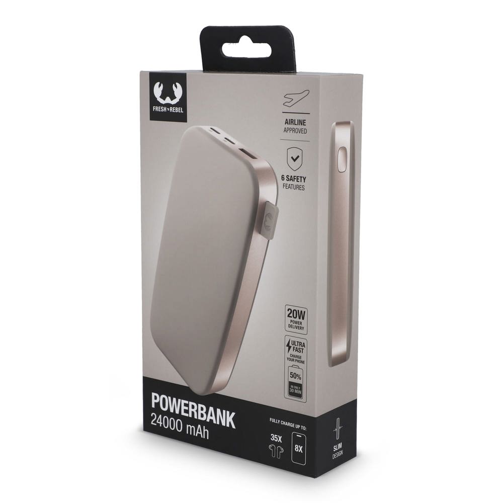 2PB24100 I Fresh 'n Rebel USB-C Powerbank 24000mAh