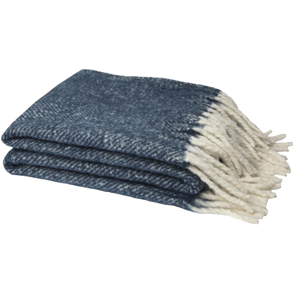 Dolly GRS gerecyclede deken - Donkerblauw