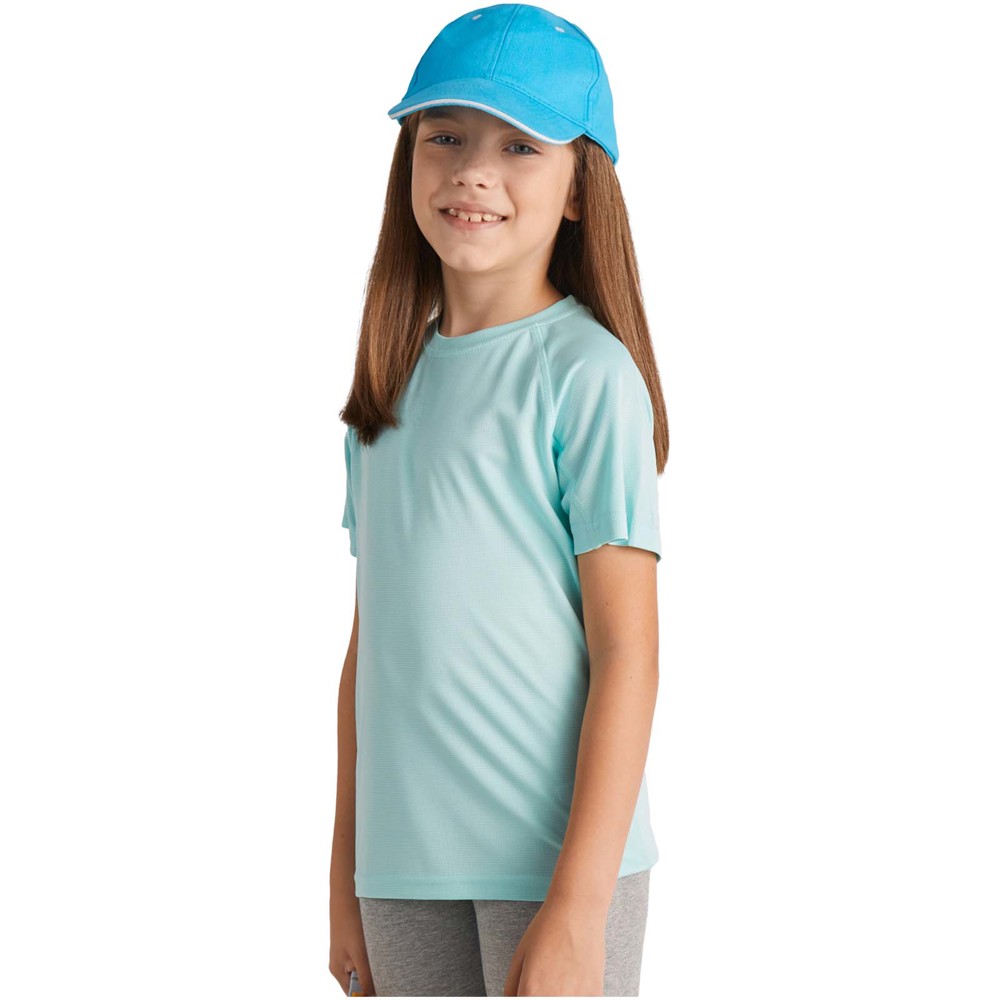 Bahrain 135 g/m² sportshirt met korte mouwen voor kinderen