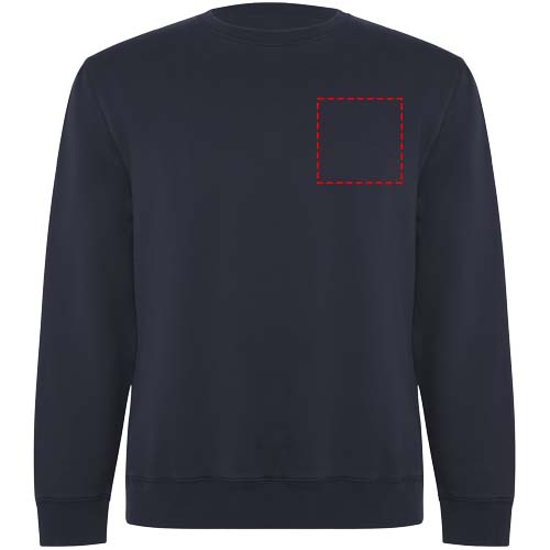 Batian 300 g/m² biologisch katoenen uniseks sweater met ronde hals