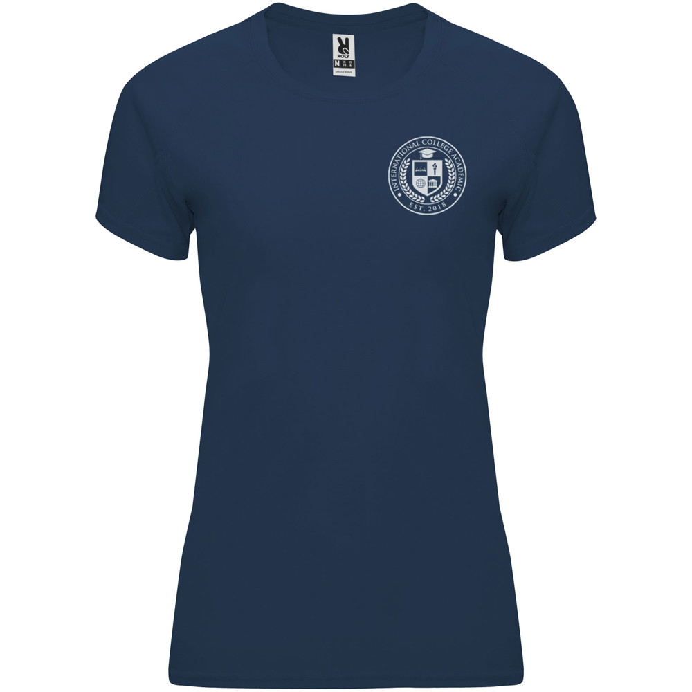 Bahrain 135 g/m² sportshirt met korte mouwen voor dames