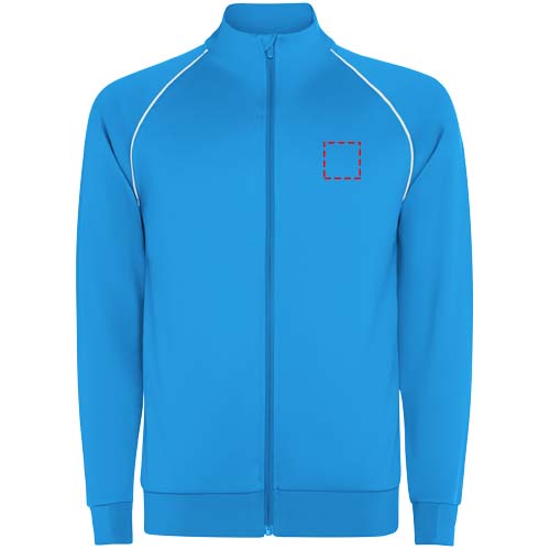 Valier-sweatshirt voor kinderen met doorlopende rits